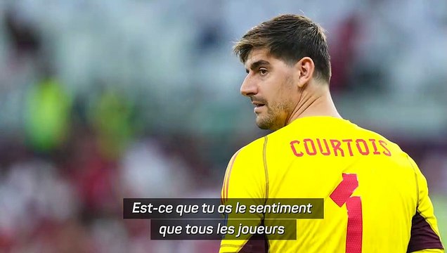 Belgique - Courtois et son coup de poing rageur : Je suis sûr que tout le monde a l'esprit vainqueur comme moi