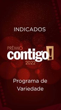 PRÊMIO CONTIGO: CATEGORIA PROGRAMA DE VARIEDADES #shorts