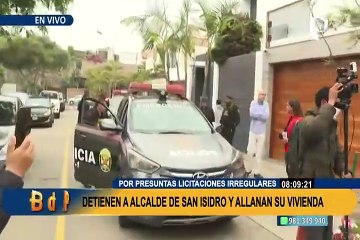 Download Video: Detienen a Augusto Cáceres, alcalde de San Isidro: en la operación se allanaron 14 inmuebles