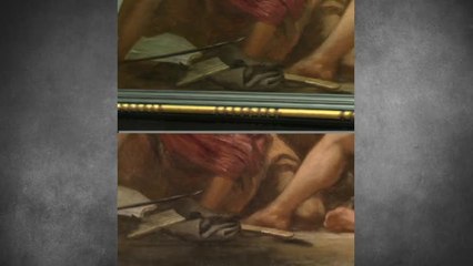 El Museo del Prado recupera el formato original del cuadro de Velázquez, 'Mercurio y Argos'