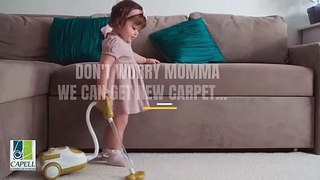 Don't worry Momma - I will help out if we get new carpet #newcarpet #boise #capellflooring