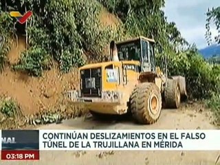 Mérida | Continúan trabajos de limpiezas en el falso túnel La Trujillana