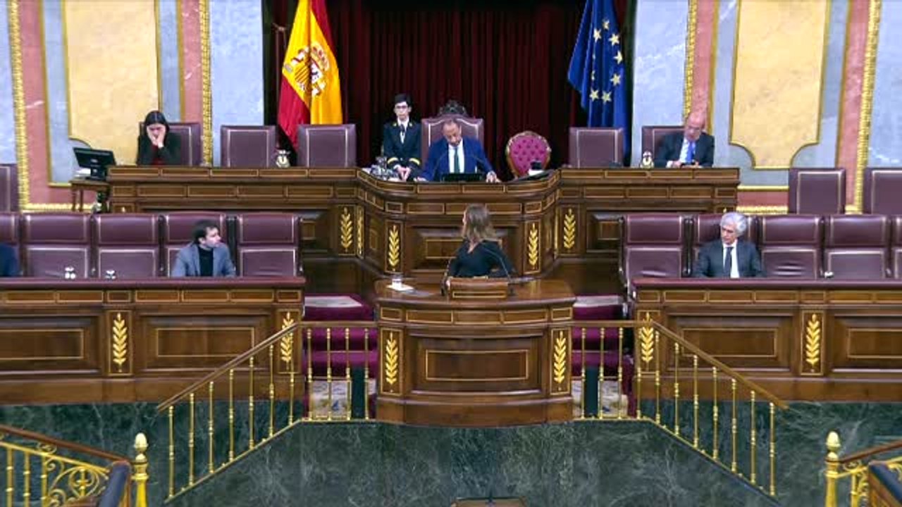 Expulsan a una diputada de Vox del pleno del Congreso por llamar 'filoetarras' a lo socios del Gobierno