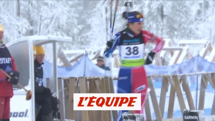 le résumé du sprint dames d'Idre - Biathlon - IBU Cup