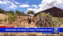 Ayacucho: 3 escolares asesinan a uno de sus amigos al salir para beber licor