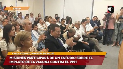 Misiones participará de un estudio sobre el impacto de la vacuna contra el VPH
