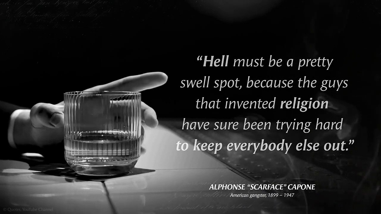 Al Capone's Quotes which are better known in youth to not to Regret in Old Age
