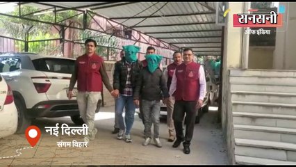 फॉर्च्यूनर कार लूट कांड में वांटेड प्रकाश और बड़ी आँख को क्राइम ब्रांच ने दबोचा