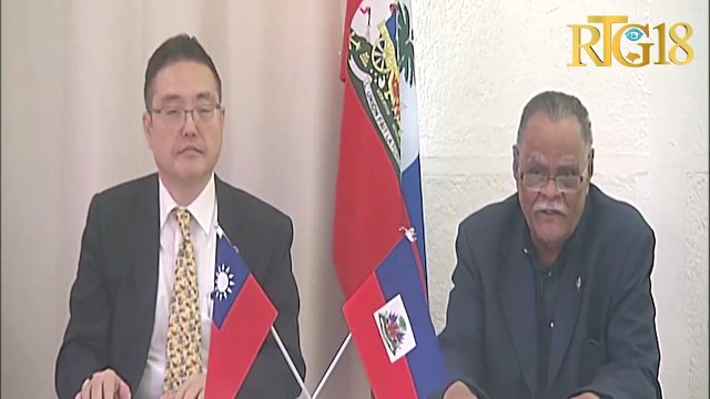 Anbasad Repiblik Chine Taiwan an Ayiti siyen yon pwotokòl akò don ak MSPP nan kad lit kont kolera a