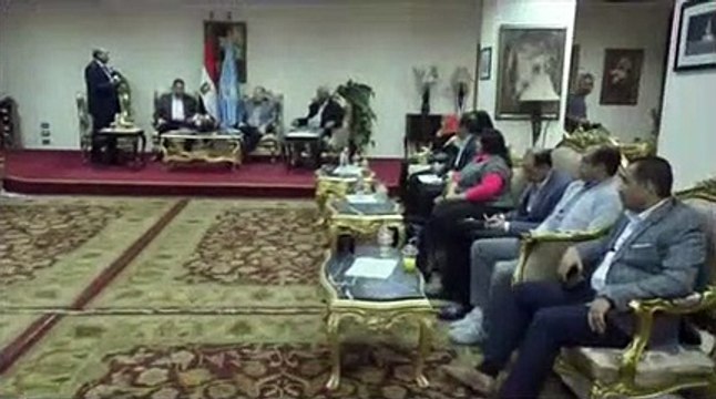 محافظ أسيوط يشهد تدشين حملة الـ 16 يوما لمناهضة العنف ضد المرأة