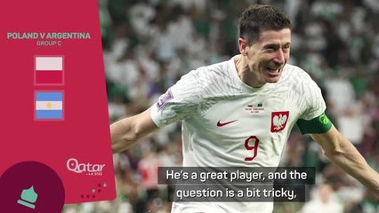 Privilege to watch Lewandowski play up close - Scaloni