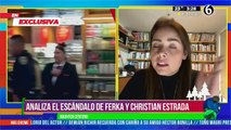 Maryfer Centeno analiza el rostro de Christian Estrada