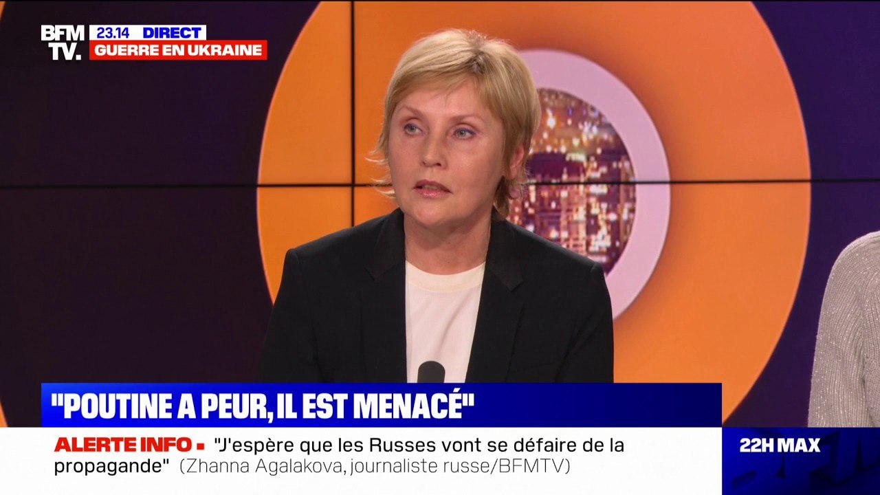 Zhanna Agalakova décrit un régime russe "autoritaire, très cruel et très dangereux pour le monde"