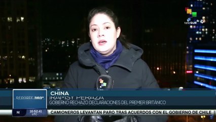 China rechazó declaraciones del premier británico acerca de su estrategia frente a la Covid-19