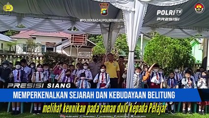 Tanamkan Kecintaan Akan Budaya Belitong