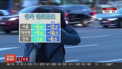 [날씨] 전국 한파경보…출근길 강추위, 서울 체감 -13℃
