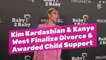 Kim Kardashian & Kanye West Finalize Divorce As She's Awarded 200k A Month In Child Support