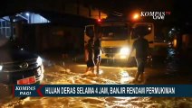 Hujan Deras Selama 4 Jam, Banjir Rendam Permukiman Warga di Blora Jawa Tengah
