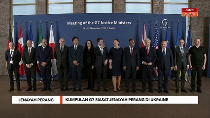 Jenayah Perang | Kumpulan G7 siasat jenayah perang di Ukraine