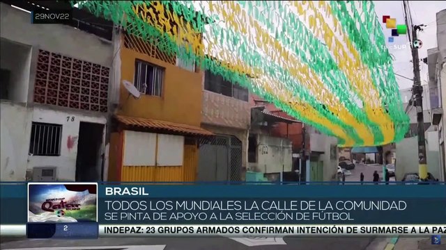 Brasileños celebran pase de la Verdeamarela a octavos de final en el Mundial de Qatar 2022