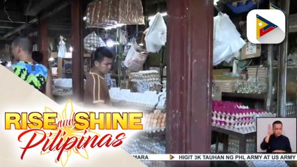 BAI: Sapat ang  supply ng baboy, manok, at itlog ngayong holiday season