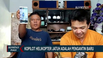 Pilu, Briptu Lasminto Kopilot Helikopter Jatuh di Perairan Belitung Timur Baru Menikah 7 Bulan!