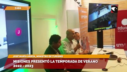 Misiones presentó la temporada de verano 2022-2023