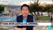 Informe desde Lima: tercer intento de destitución contra el presidente Pedro Castillo