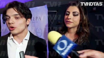 La terraza de un hotel en avenida Reforma fue el marco ideal para que Violeta Isfel y su ahora esposo dijeran el si acepto