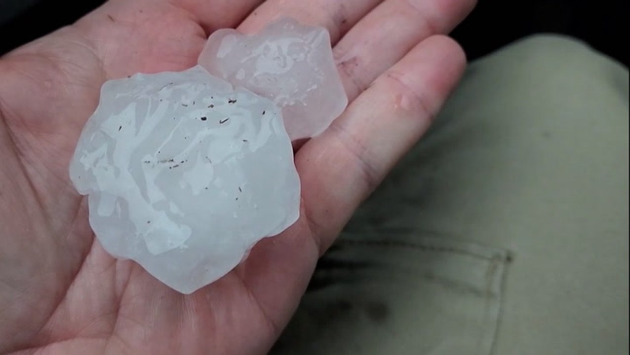 Tornadoes and hail in Mississippi