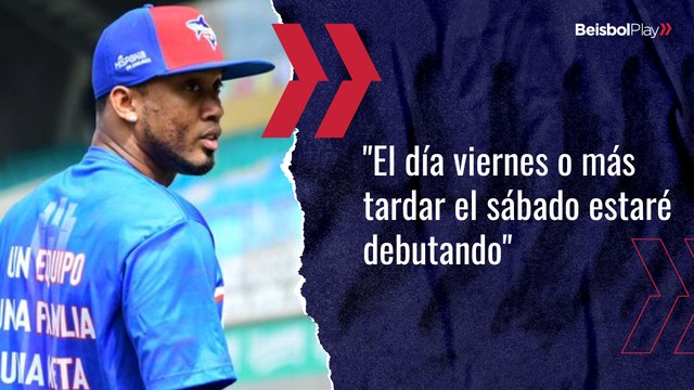 Alcides Escobar se reportó y conversó sobre su regreso a Tiburones-