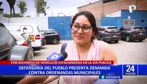 Defensoría del Pueblo interpone demanda de inconstitucionalidad contra ordenanzas municipales