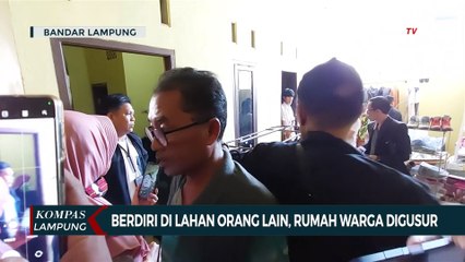 Berdiri di Lahan Orang Lain, Rumah Warga Digusur