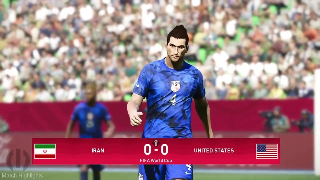 Match Highlights - 0 Iran vs 1 USA - FIFA World Cup Qatar 2022 l Football