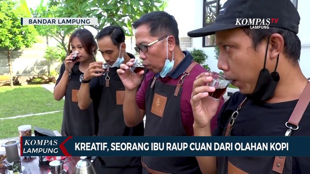 Kreatif! Seorang Ibu Raup Cuan dari Olahan Kopi