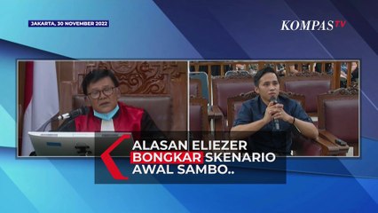Alasan Eliezer Akhirnya Bongkar Skenario Awal Ferdy Sambo: Mimpi Buruk Didatangi Yosua
