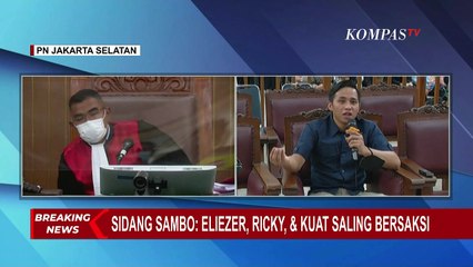 Peragakan Kembali Penembakan Yosua dengan Terisak, Eliezer: Saya Tutup Mata di Tembakan Pertama