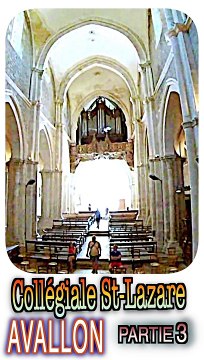 3 - Collégiale Saint-Lazare à AVALLON DÉPARTEMENT DE L'YONNE