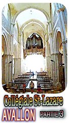 3 - Collégiale Saint-Lazare à AVALLON DÉPARTEMENT DE L'YONNE