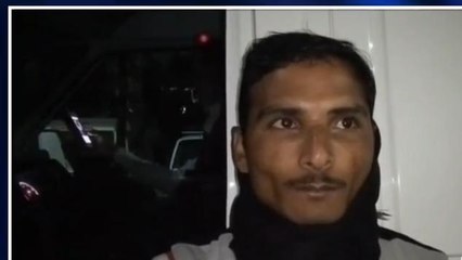 मुरादाबाद:तेज रफ़्तार अज्ञात वाहन की टक्कर से बाइक सवार दो युवक हुए घायल