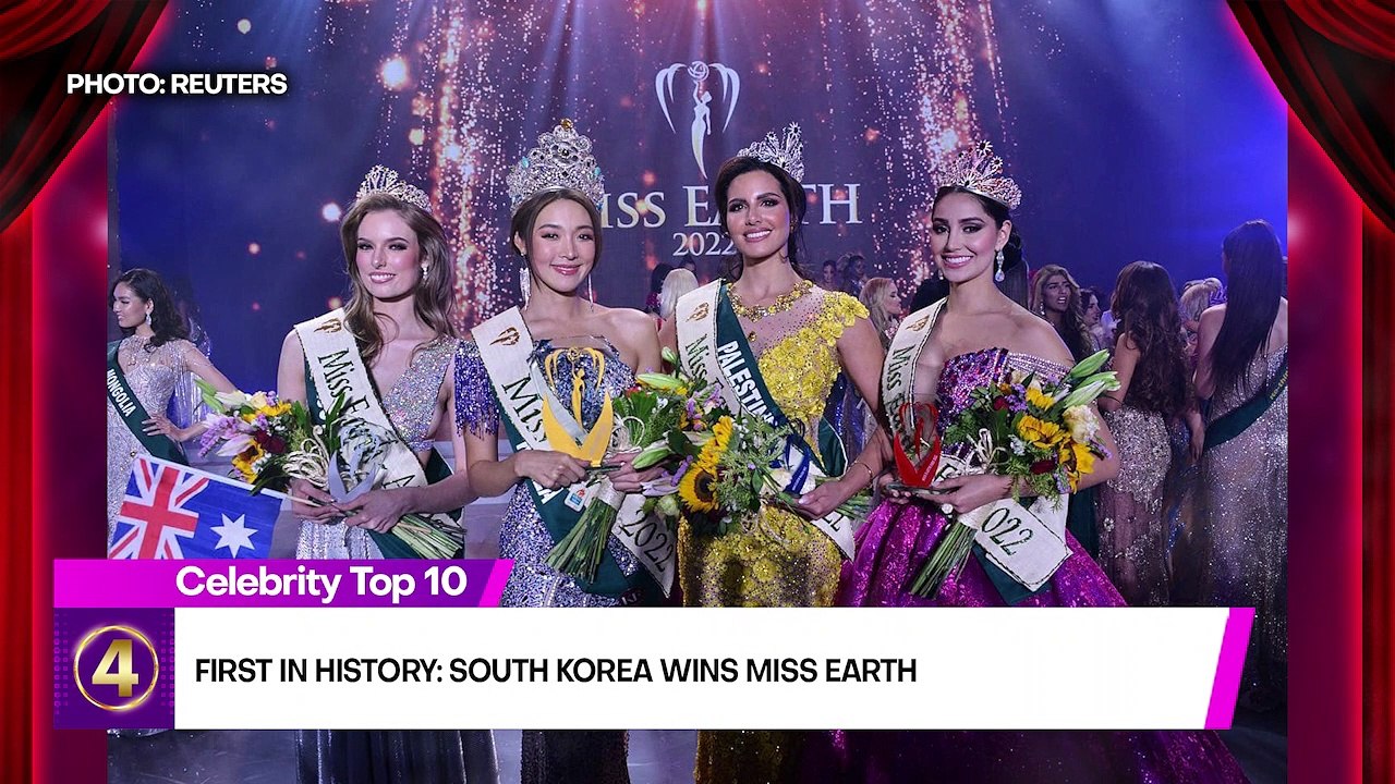 CELEBRITY TOP 10 NOV.  30,  2022