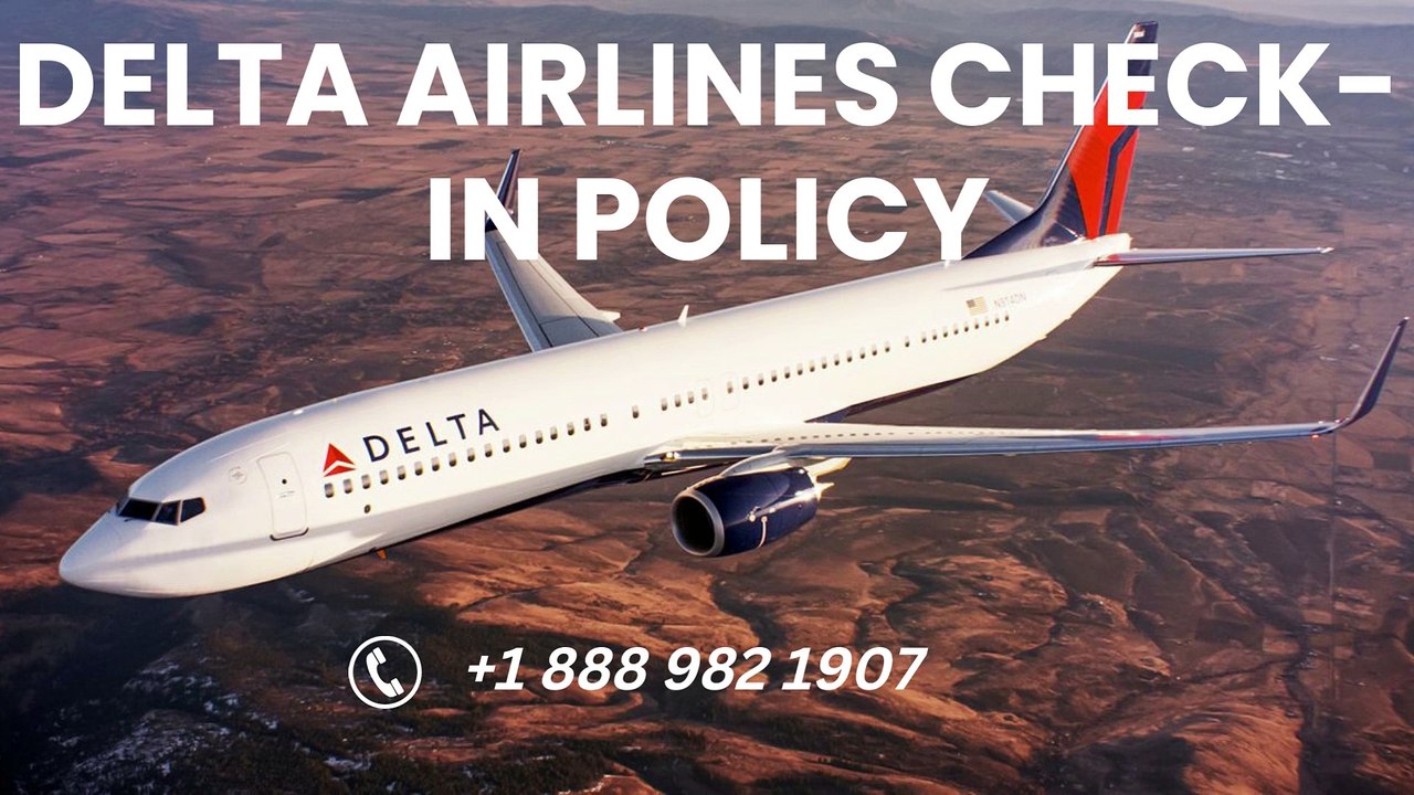 Delta Airlines check in policy video Dailymotion