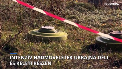 Ukrajna: heves harcok délen és keleten