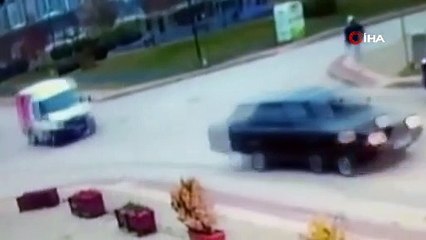 Bursa’da mucize kurtuluş! O anlar kamerada