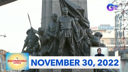 Balitanghali Express: November 30, 2022