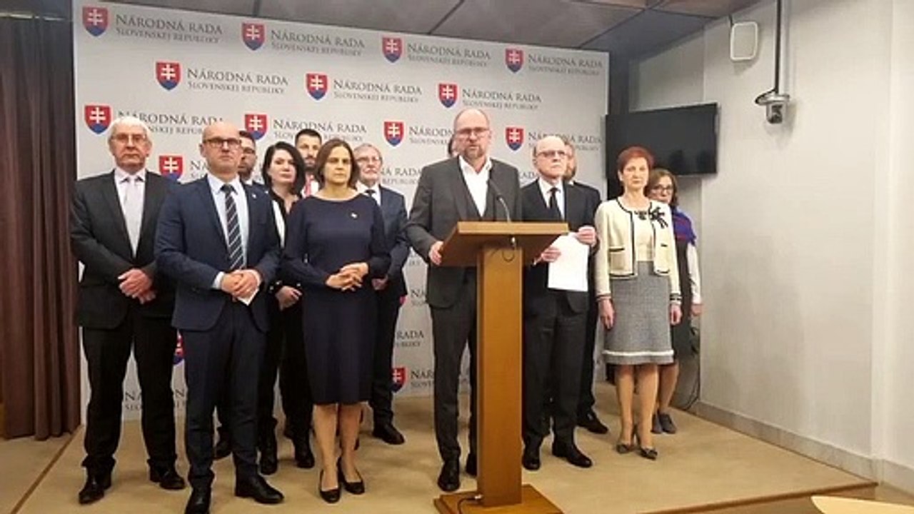 ZÁZNAM: Sulík: Prejav prezidentky potvrdil, že táto vláda stratila dôvod na existenciu