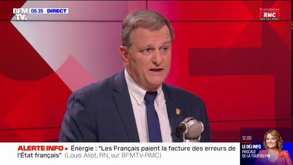 Économies d'énergie: Louis Aliot dénonce une "infantilisation des Français"