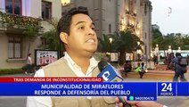 Municipalidad de Miraflores afirma que existe norma para decomisar vehículos mal estacionados