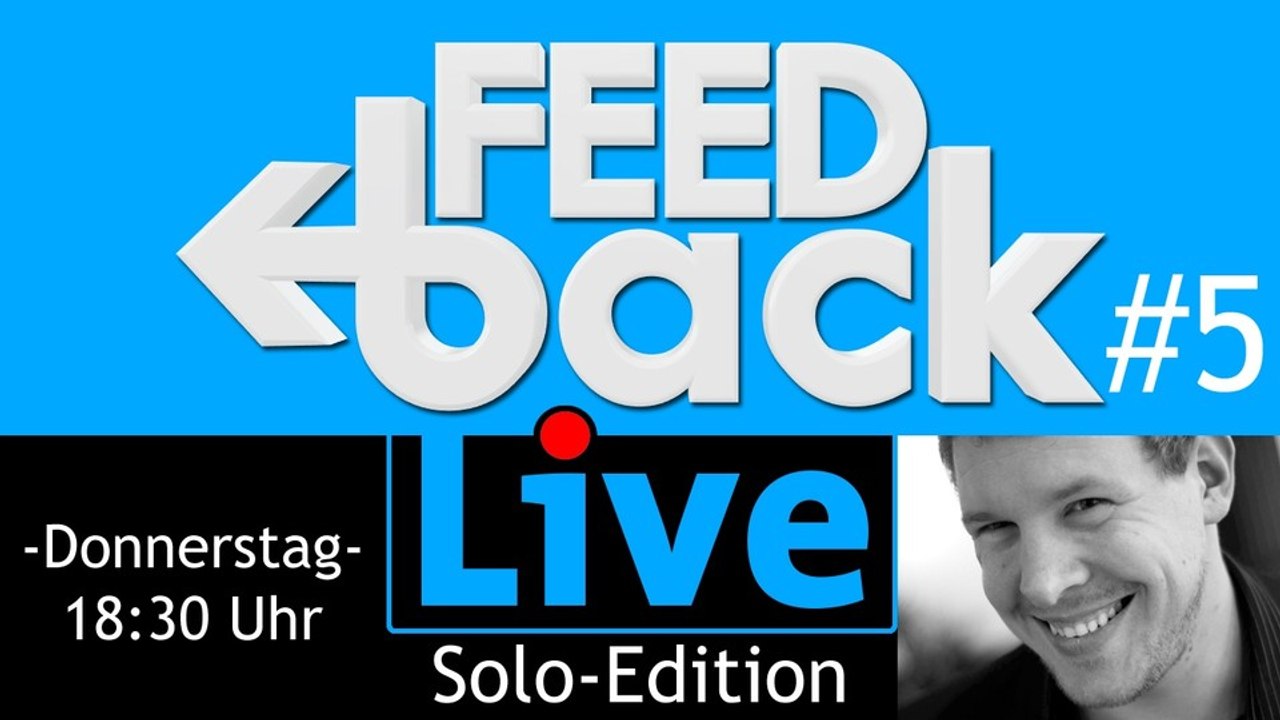 Feedback Live #5: Sollten GameStar und Gamepro fusionieren? - Aufzeichnung der Sendung vom 5. März