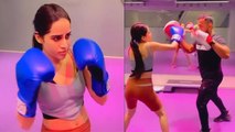 Urfi Javed ने जवाब देने के लिए अपनाया ये तरीका, Boxing Video Viral | Boldsky *Entertainment
